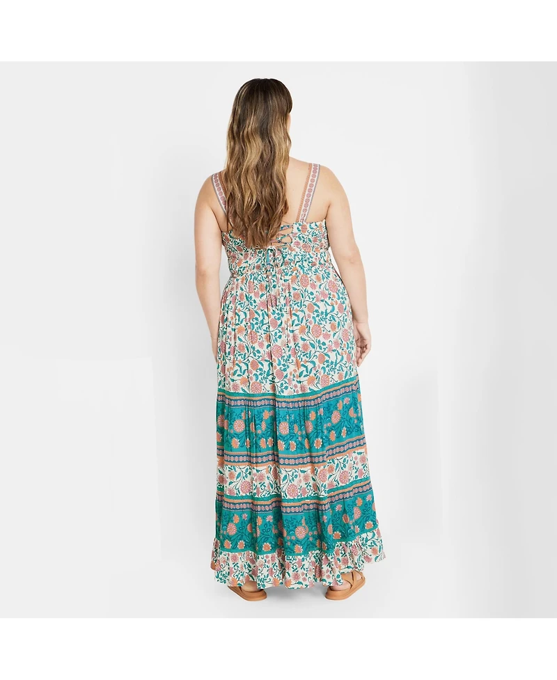 City Chic Plus Belle Maxi Dress