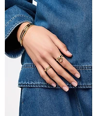 Ana Luisa Gold Band Ring - Grayson