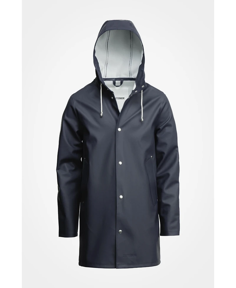 Stutterheim Women's Stockholm Long Sleeve Hooded Raincoat