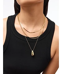 Ana Luisa Gold Pendant Necklace - Soren
