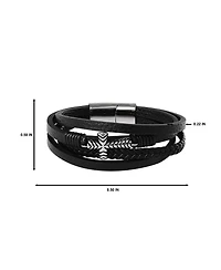 Lucky Brand 4 Row Cross Bracelet