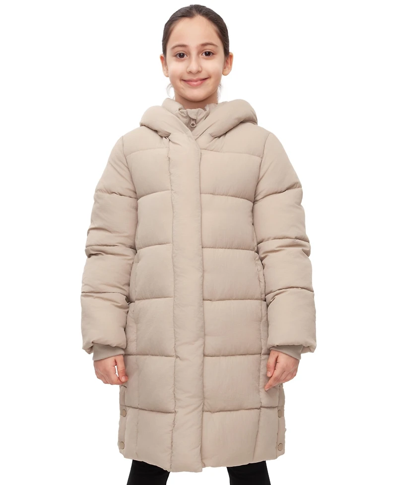 Rokka&Rolla Girls Knee Length Puffer Coat