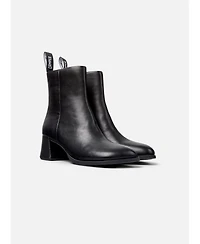 Camper Kora Leather Zip Bootie