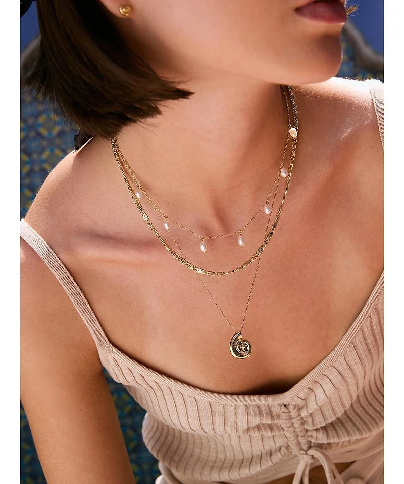 Ana Luisa Shell Necklace - Ariel Pendant