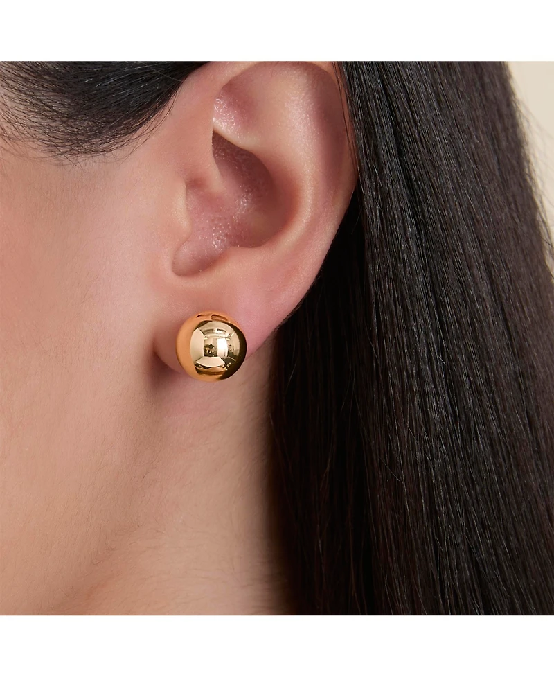 Jessica Simpson Rhinestone Hoop & Stud Earring Set of 3