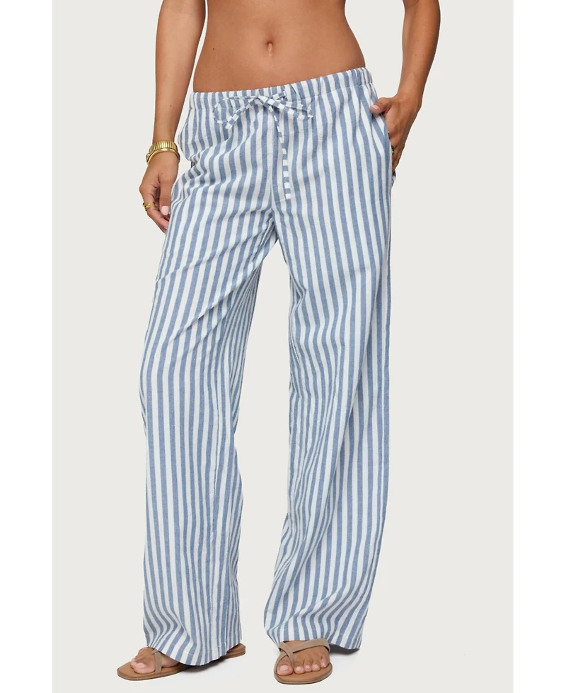 Edikted Women's Macey Striped Pants