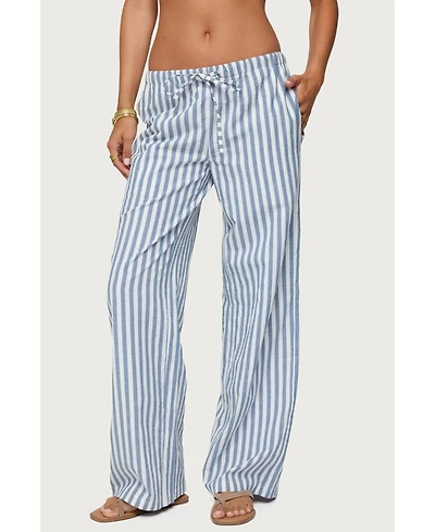 Edikted Women's Macey Striped Pants