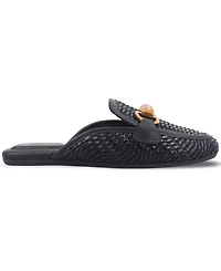 Giani Bernini Women's Kayda Raffia Woven Slip On Mules, Created for Macy's