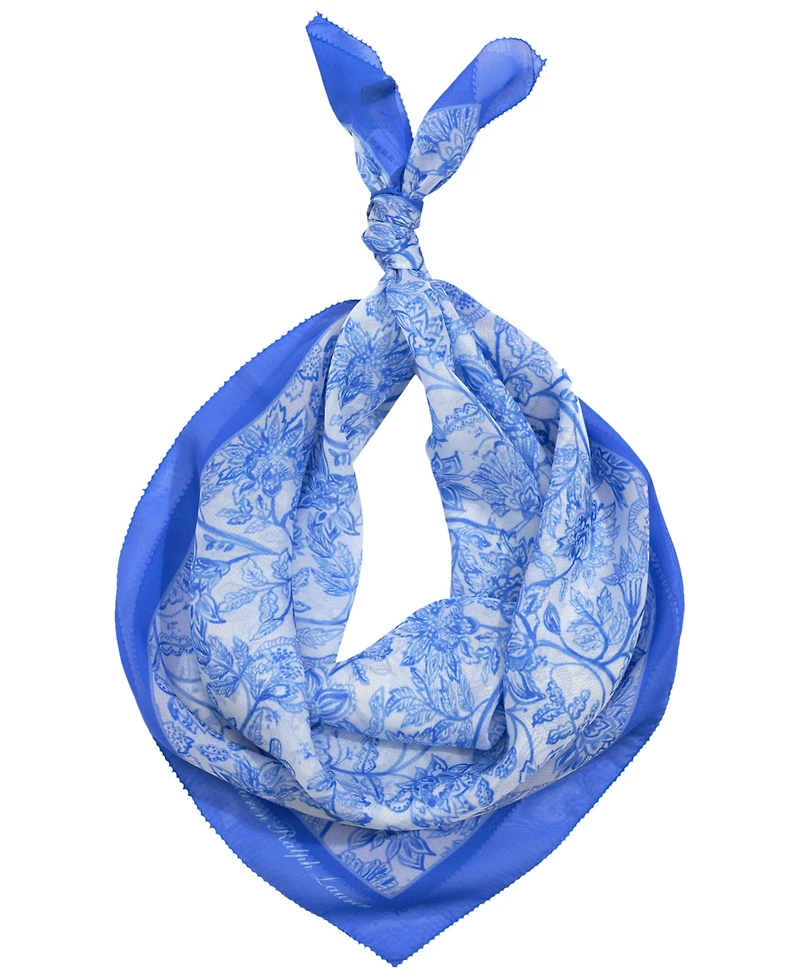 Lauren Ralph Lauren Summer Floral Square Scarf