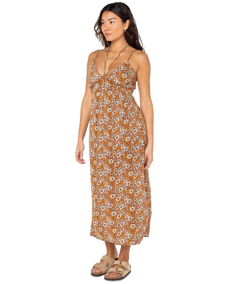 Roxy Juniors' Sunshine Crush Sleeveless Midi Dress