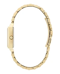 Olivia Burton Women's Quartz Gold-Tone Stainless Steel Bracelet Watch 25.5mm x 20.5mm