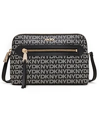 Dkny Bryant Ave Small Logo Top Zip Dome Crossbody