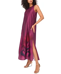 Vince Camuto Women's Placed-Print Maxi Dress