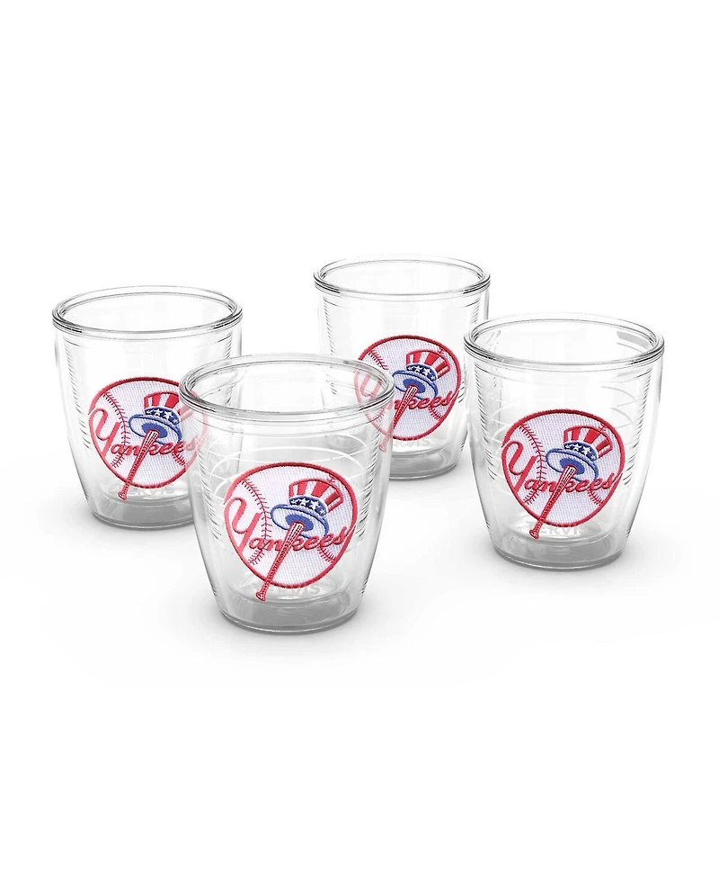Tervis New York Yankees 4-Pack 12oz. Emblem Tumbler Set