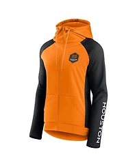 Fanatics Women's Tennessee Orange Houston Dynamo Fc Interlock Lightweight Full-Zip Jacket