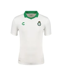 Charly Men's White Santos Laguna Dry Factor Polo Shirt