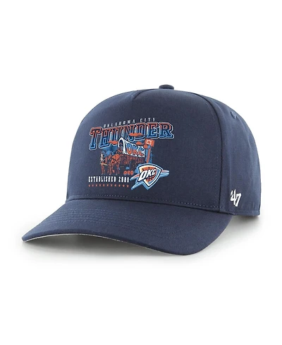 '47 Brand Men's Navy Oklahoma City Thunder Solid Hitch Adjustable Hat