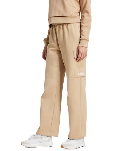 adidas Women's Essentials Fleece Cargo Sweatpants
