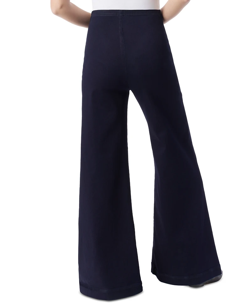Dee Ocleppo Women's Pintuck Wide-Leg Pants
