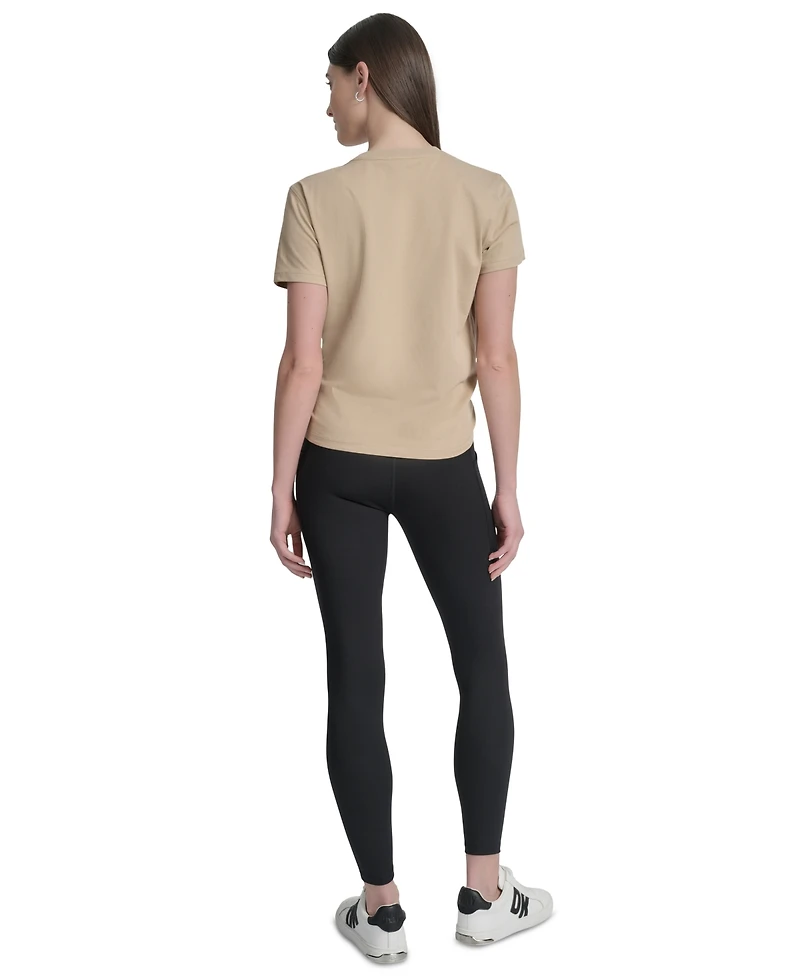 Dkny Women's Studded-Logo T-Shirt
