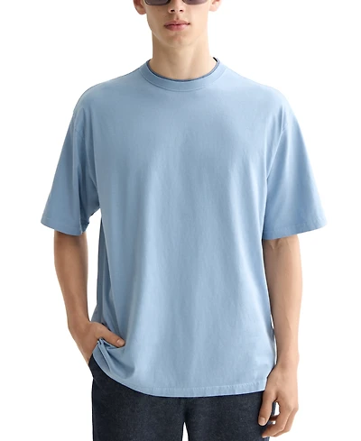 Scotch & Soda Men's Relaxed Fit Short Sleeve Three Crosses Crewneck T-Shirt