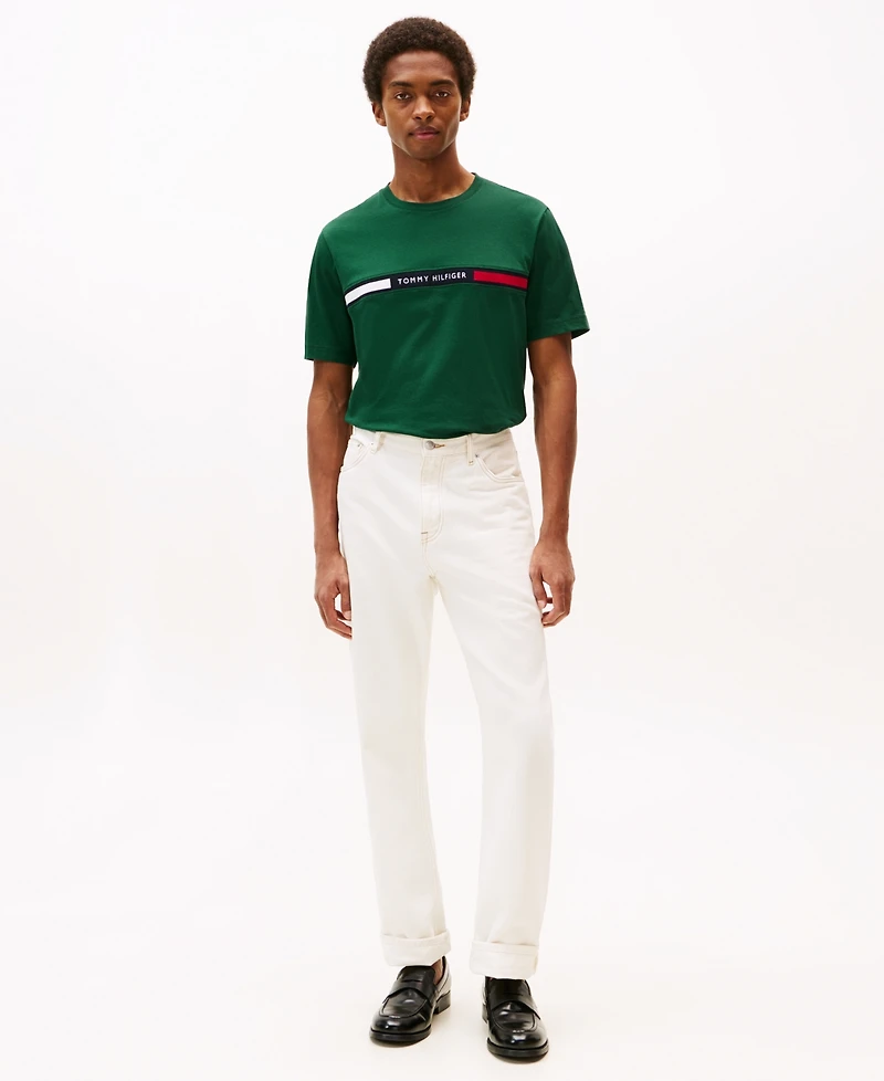 Tommy Hilfiger Men's Chest Insert Logo Short Sleeve T-Shirt