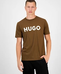Hugo Boss Men's Dulivio Short Sleeve Crewneck Graphic T-Shirt