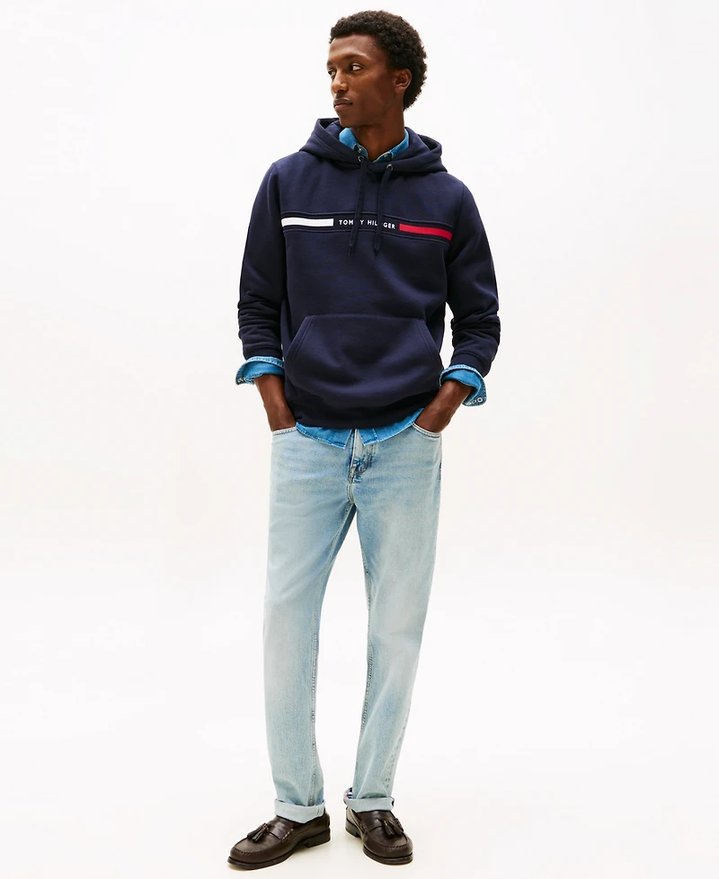 Tommy Hilfiger Men's Chest Logo Hoodie