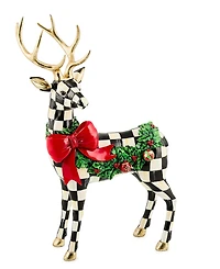 MacKenzie-Childs Holly Check Standing Deer