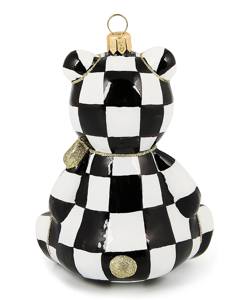 MacKenzie-Childs Holiday 2025 Courtly Bear Ornament