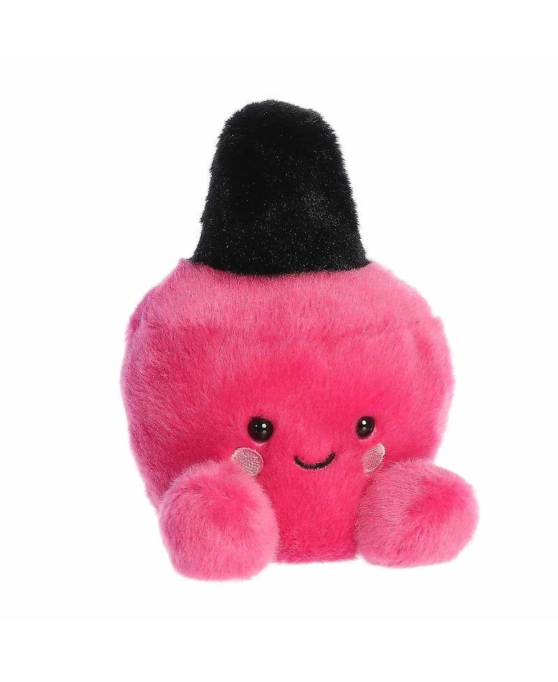Aurora Mini Kitty Nail Polish Palm Pals Adorable Plush Toy Pink 4"