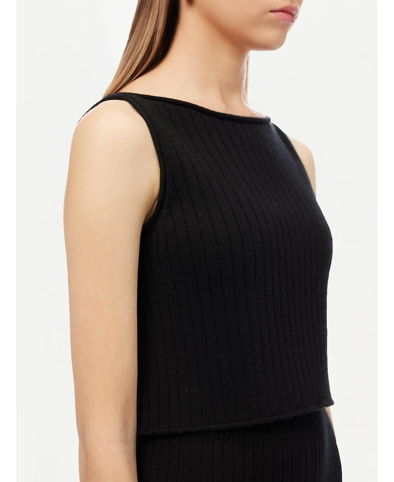 Gobi Cashmere Women's Crop Top