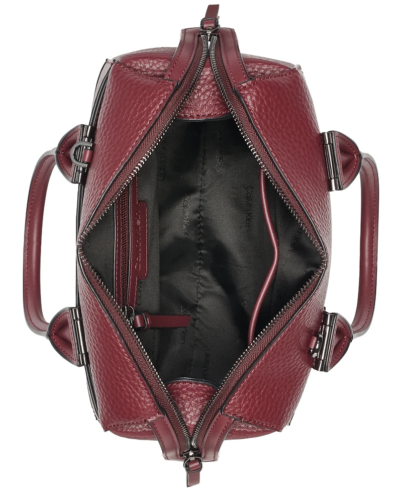 Calvin Klein Jett Convertible Top Handle Satchel