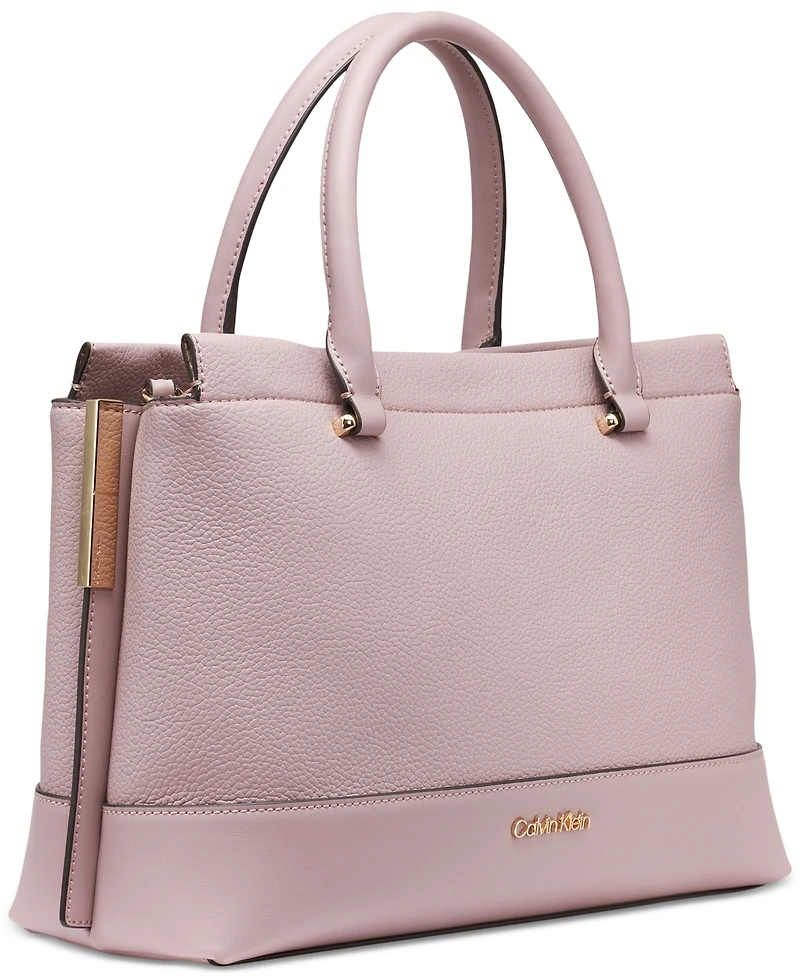 Calvin Klein Bianca Triple Compartment Convertible Satchel