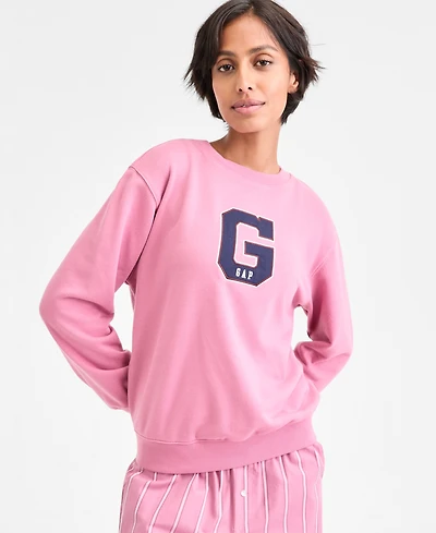 Gap Women's French Terry Crewneck Pajama Top