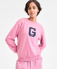 Gap Women's French Terry Crewneck Pajama Top