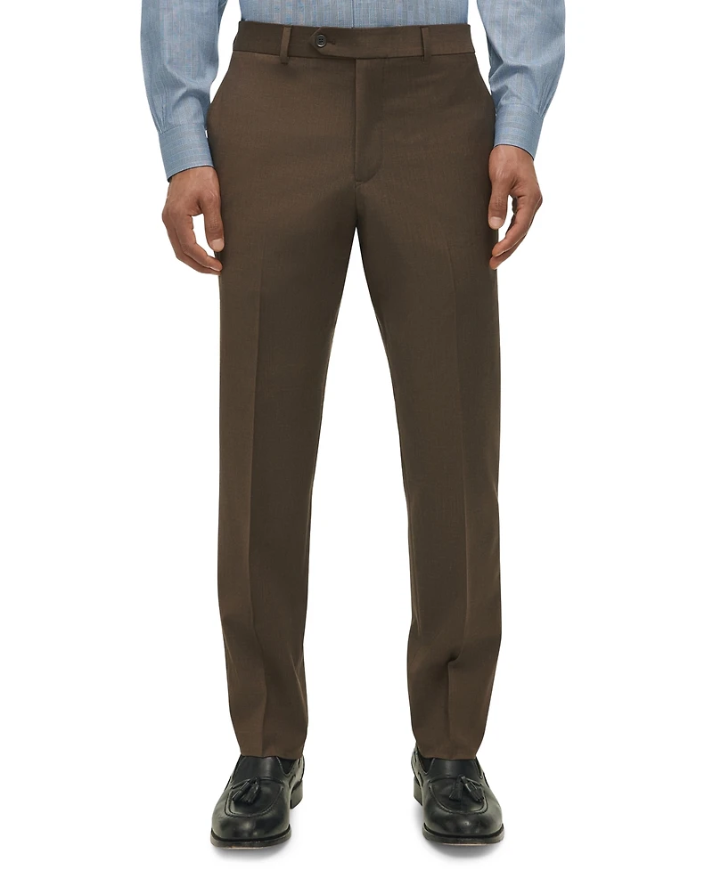 Brooks Brothers Men's Classic-Fit Wool-Blend Suit Pants
