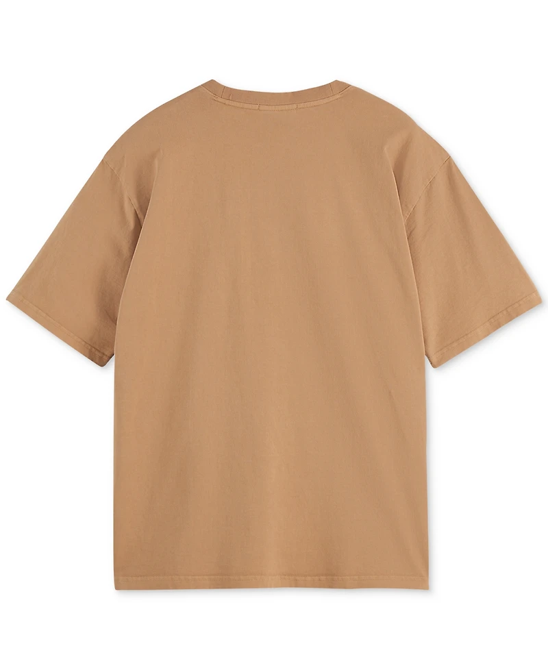 Scotch & Soda Men's Relaxed Fit Short Sleeve Mountain Graphic Crewneck T-Shirt
