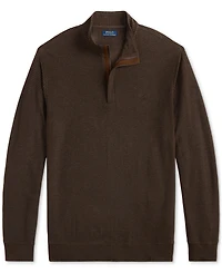Polo Ralph Lauren Men's Big & Tall Houndstooth Luxury Jersey Pullover