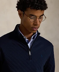 Polo Ralph Lauren Men's Quilted Double-Knit Jersey Pullover