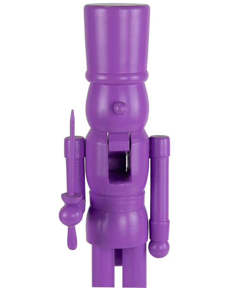 Northlight 15" Nutcracker Soldier with Sword Christmas Figure