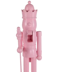 Northlight 15" Nutcracker King with Scepter and Crown Standing Christmas Figure