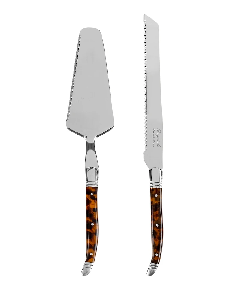 French Home Connoisseur Laguiole 2-Pc. Cake and Pie Server Set