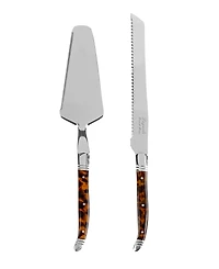 French Home Connoisseur Laguiole 2-Pc. Cake and Pie Server Set
