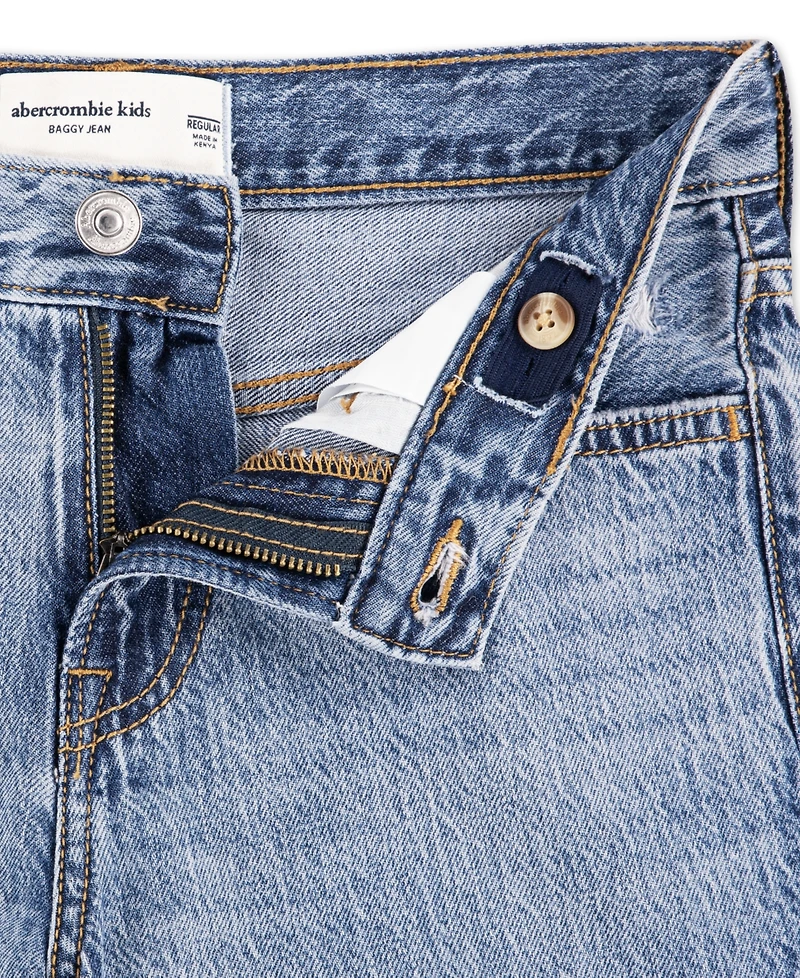 abercrombie kids Boys Destructed Baggy Fit Jeans