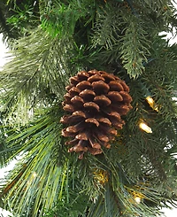 Balsam Hill 9 ft Mixed Pre-Lit Garland