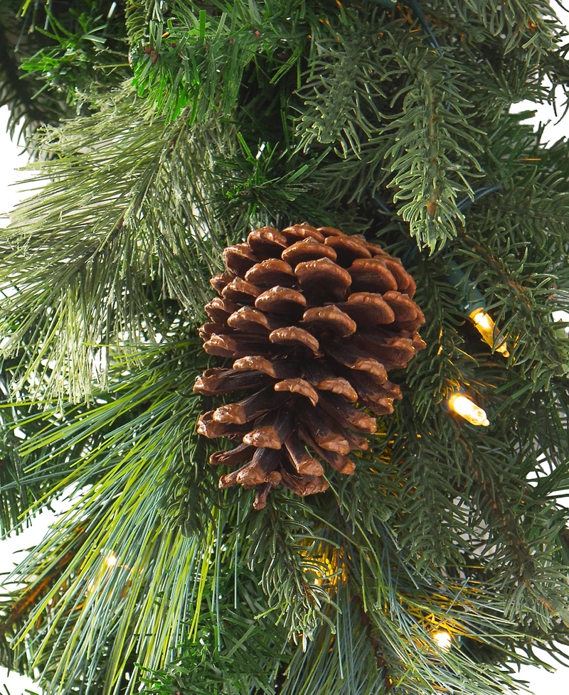 Balsam Hill ft Mixed Pre-Lit Garland