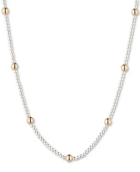 Lauren Ralph Lauren Station Beaded 16" Collar Necklace