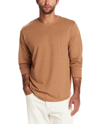 Weatherproof Vintage Men's Brushed Long Sleeve Crewneck T-Shirt