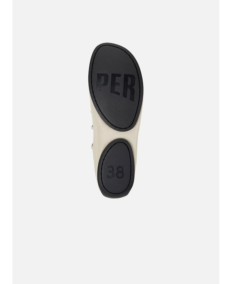 Camper Right Nina Leather Ballerina